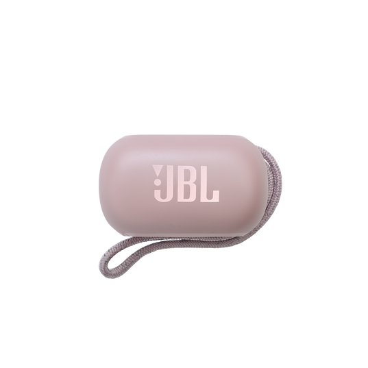 JBL Reflect Flow Pro - Pink - Waterproof true wireless Noise Cancelling active sport earbuds - Detailshot 3